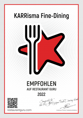KARRisma Fine-Dining – empfohlen auf Restaurant Guru 2022
